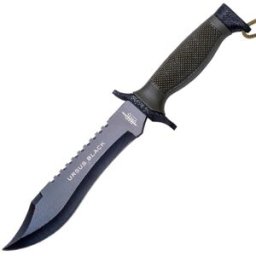 JKR Taktický nůž Ursus Black, plast, černo-zelený