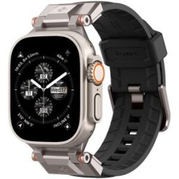 Spigen Dura Pro Armor Band Black Apple Watch 49mm/45mm/44mm/42mm