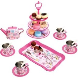 Bino Dětský čajový set a stojan s cukrovím