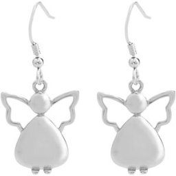 JSB Bijoux Andílci s krystaly Swarovski 92400434 (Ag925/1000, 1,3 g)