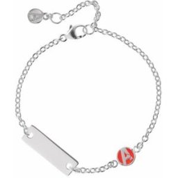 Disney Dětský náramek symbol Avengers Marvel stříbrný BS00072RL-55.CS (Ag 925/1000, 2,45 g)