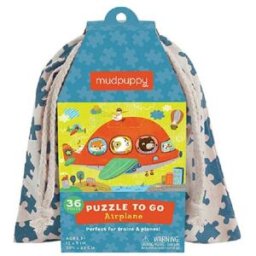 Mudpuppy Puzzle na cesty - Letadlo 36 dílků