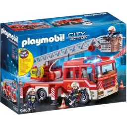 Playmobil Hasičské auto se žebříkem
