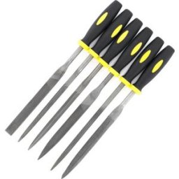 SHESTO Modelcraft pilníky s rukojetí (sada 6 ks)