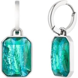 Preciosa Náušnice z chirurgické oceli Ocean s českým křišťálem Preciosa, emerald