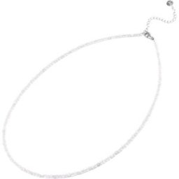 Agato Minerální náhrdelník pro ženy s měsíčním kamenem POL-N06/47L (Ag925/1000, 5,2 g)