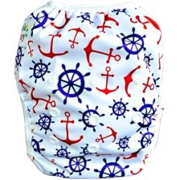 GaGa's pleny GaGa's plenkové plavky Kotvy červené