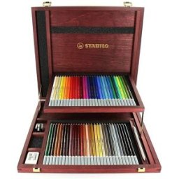 STABILO CarbOthello dřevěný kufřík 60 barev