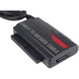 PremiumCord - konvertor USB 3.0 --> SATA, pro 2.5" i 3.5" zařízení, AC adaptér