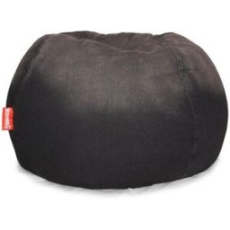 BeanBag Sedací vak Jeans Round black