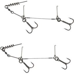 Savage-Gear 1x7 Titanium Corkscrew Stinger Velikost 1/0 23kg