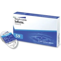 Soflens 59 (6 čoček) dioptrie: -4.00, zakřivení: 8.60