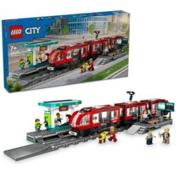 Lego City 60423 Tramvaj a zastávka v centru města