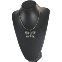 Eva Lhotáková E.L. 44 Motýl hematit sklo