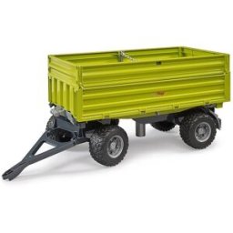 Bruder 2203 Sklápěcí vůz Fliegl třístranný zelený