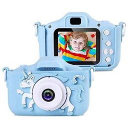 Verk Multifunkční digitální fotoaparát pro děti 9 × 6 × 5 cm, modrý
