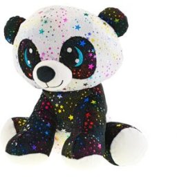 Mikrotrading Panda Star Sparkle plyšová 35 cm sedící