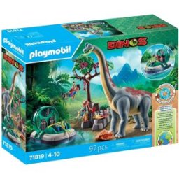 Playmobil 71819 Brachiosaurus a vznášedlo