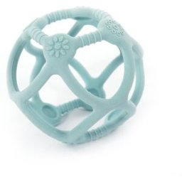 Bo Jungle silikonové kousátko B-BALL Pastel Blue