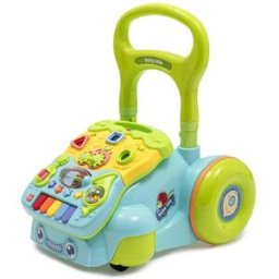 Baby Mix Dětské hrající chodítko modré