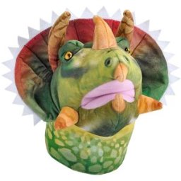 Wild Republic Plyš Maňásek se zvukem Triceratops