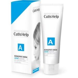 Parenteral CutisHelp Akné konopný krém noční 30 ml