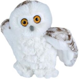 WILD REPUBLIC plyšová bílá Sova 15-30 cm