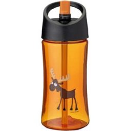 Carl Oscar Water Bottle - Dětská láhev na vodu 0,35 L, oranžová