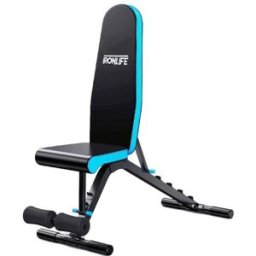 Posilovací lavice IRONLIFE Adjustable Dumbbell Bench 501