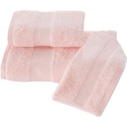 Soft Cotton - Sada ručníku a osušky DELUXE, 2 ks, růžová