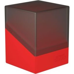 Ultimate Guard Boulder Deck Case 100+ SYNERGY Black/Red