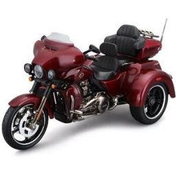 Maisto H-D Trikes 2021 CVO Tri Glide metal červený