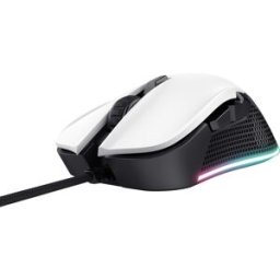 Trust GXT922W YBAR Gaming Mouse White - bílá