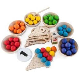 Ulanik Montessori dřevěná hračka “Sweet counting. Big”