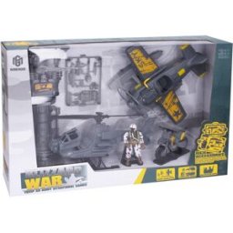 Wiky Vojenský set s letadlem 21 cm