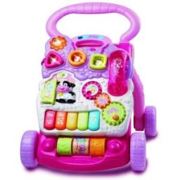 Vtech Chodítko - Uč se a poznávej - růžové CZ