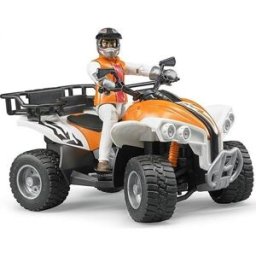 Bruder Bworld 63000 Čtyřkolka s figurkou