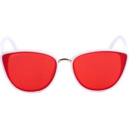 BERTOO dámské sluneční brýle Silvia white/red