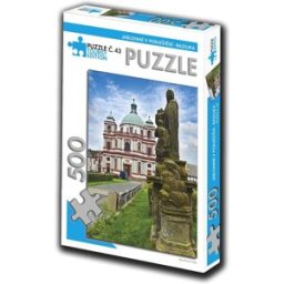 Tourist edition Puzzle Jablonné v Podještědí, bazilika 500 dílků (č.43)