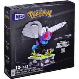 Mattel Mega Pokémon Construx construction set motion butterfree 22 cm