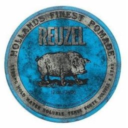 REUZEL Holland's Finest Pomade Blue Strong Hold High Sheen pomáda na vlasy pro zpevnění a lesk vlasů