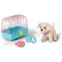 Zapf Creation BABY born Můj veselý pejsek s přepravním boxem