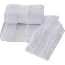 Soft Cotton - Sada ručníku a osušky DELUXE, 2 ks, světle modrá
