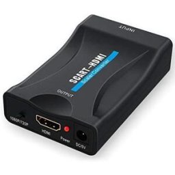 PremiumCord Převodník SCART na HDMI 1080P s napájecím zdrojem 230V