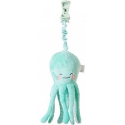 Saro Baby chobotnička s klipem Happy Sea Mint