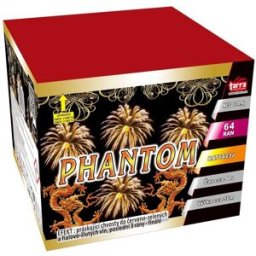 TARRA pyrotechnik Tarra Ohňostroj - Baterie výmetnic phantom 64 ran