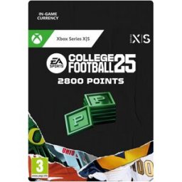 Microsoft EA Sports College Football 25 - 2,800 CUT Points - Xbox Series X S Digital