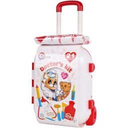 Teddies Sada doktor/lékař plast 21ks v kufříku na kolečkách