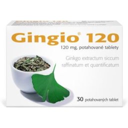 Gingio 120 mg 30 potahovaných tablet