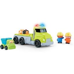 Wiky Vehicles Auto nákladní s efekty, set 4 ks
